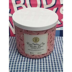 BBW Rose Water & Ivy + Vanilla Bean Limited Edition Large 3 Wick Candle Home